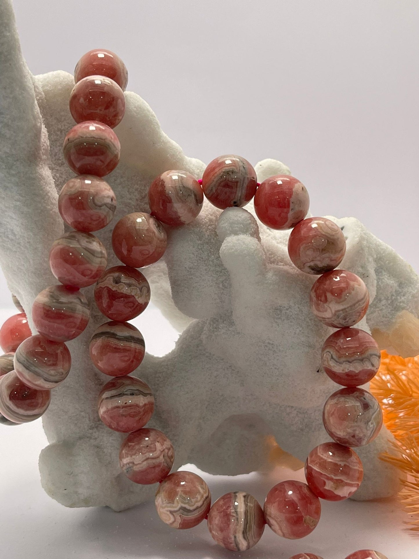 Rhodochrosite Bracelet 12mm