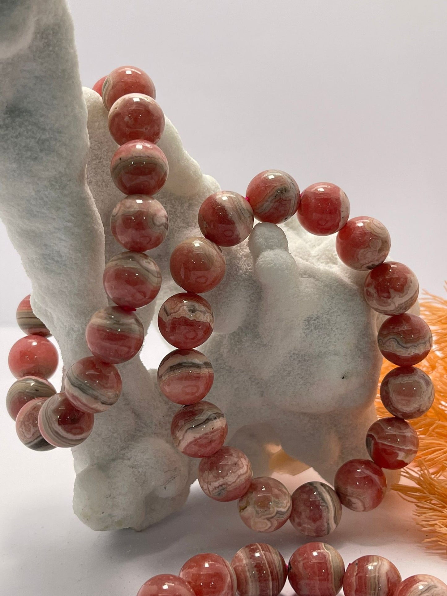 Rhodochrosite Bracelet 12mm