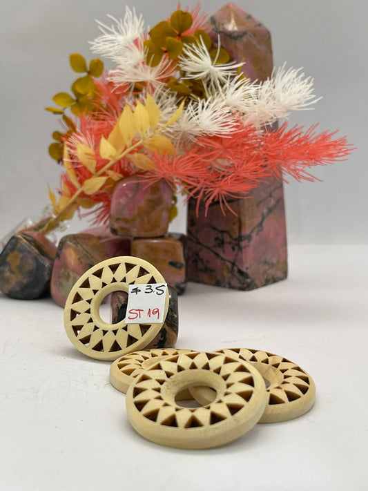 Wooden ~ Hollow Sphere Stand Large