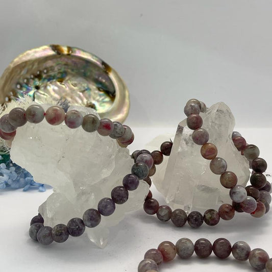 Pink Tourmaline Bracelet 9mm