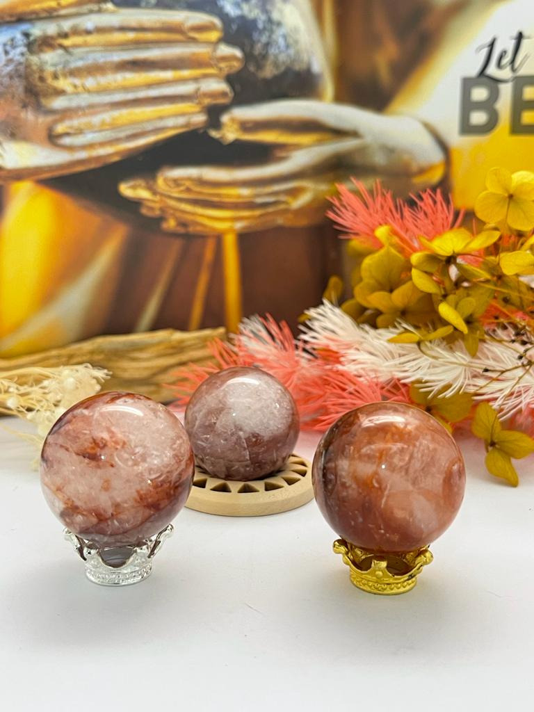 Fire Quartz Sphere XS