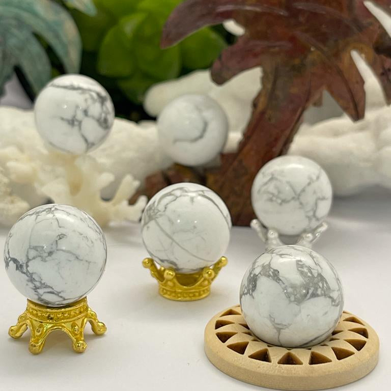 Howlite Sphere