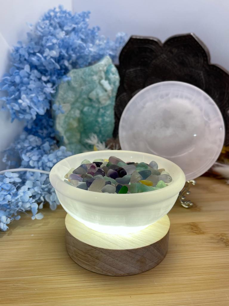 Pink Mangano Calcite ~ Bowls