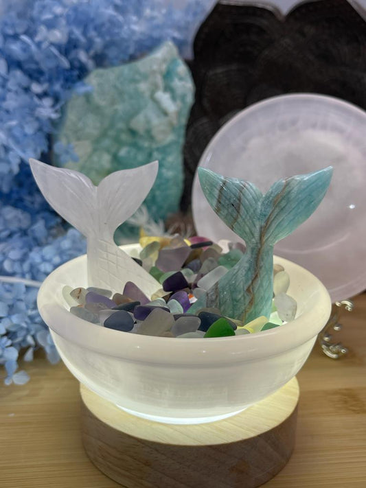 Pink Mangano Calcite ~ Bowls