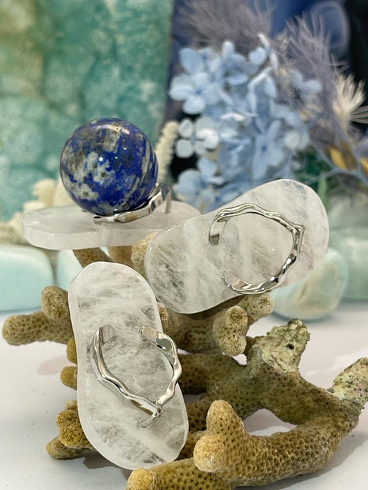 Clear Quartz ~ Thong carving