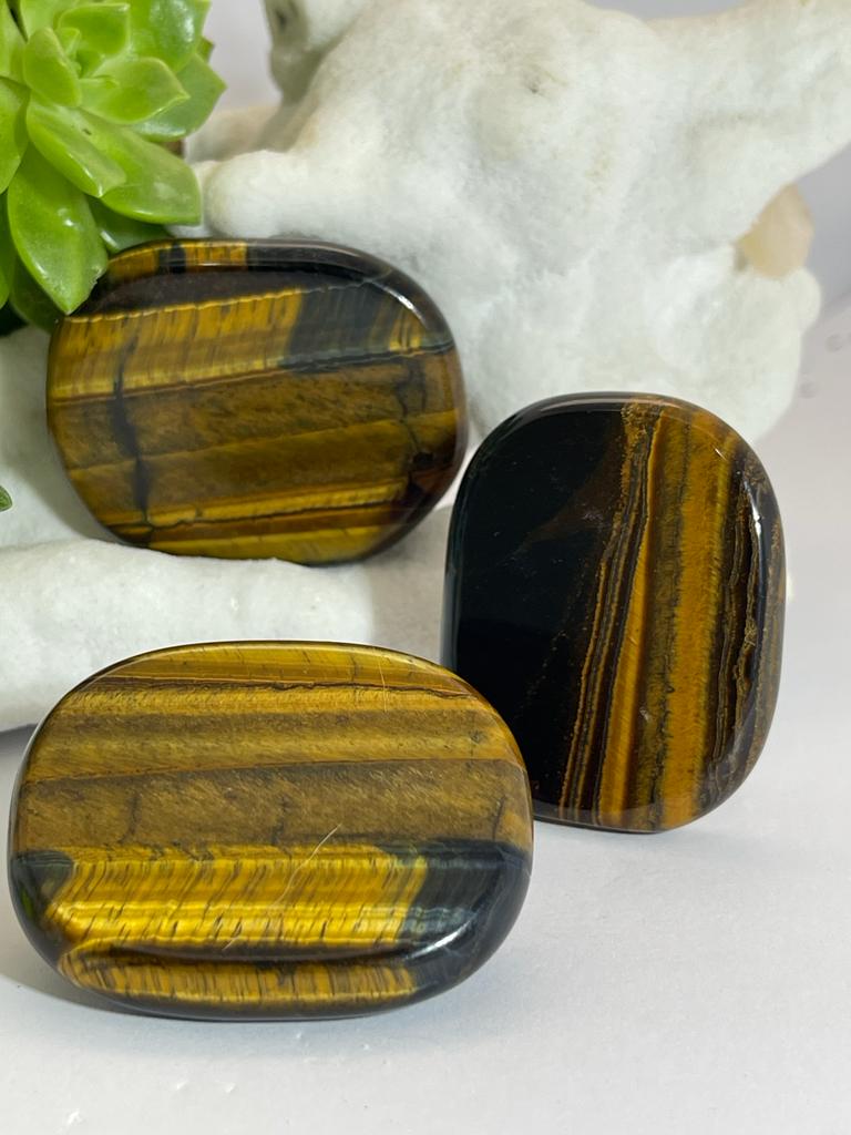 Brown Tigers Eye Worry Stones