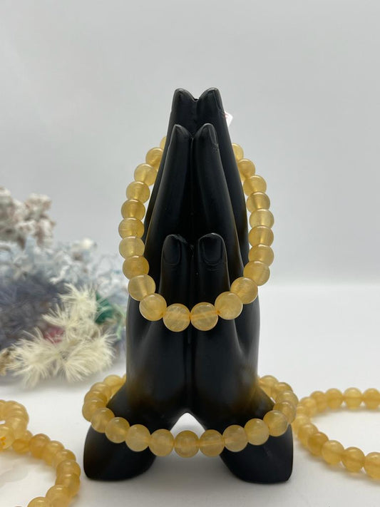 Honey Calcite Bracelet 8mm