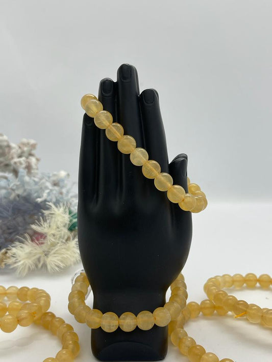 Honey Calcite Bracelet 8mm