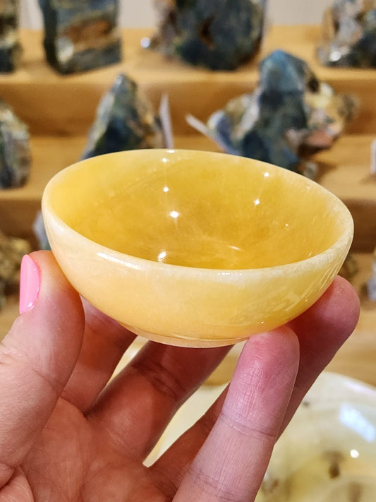 Orange Calcite Bowls 130g