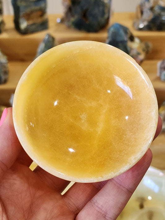 Orange Calcite Bowls 130g