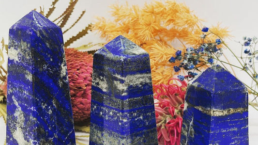 Three Sister Lapis Lazuli stone