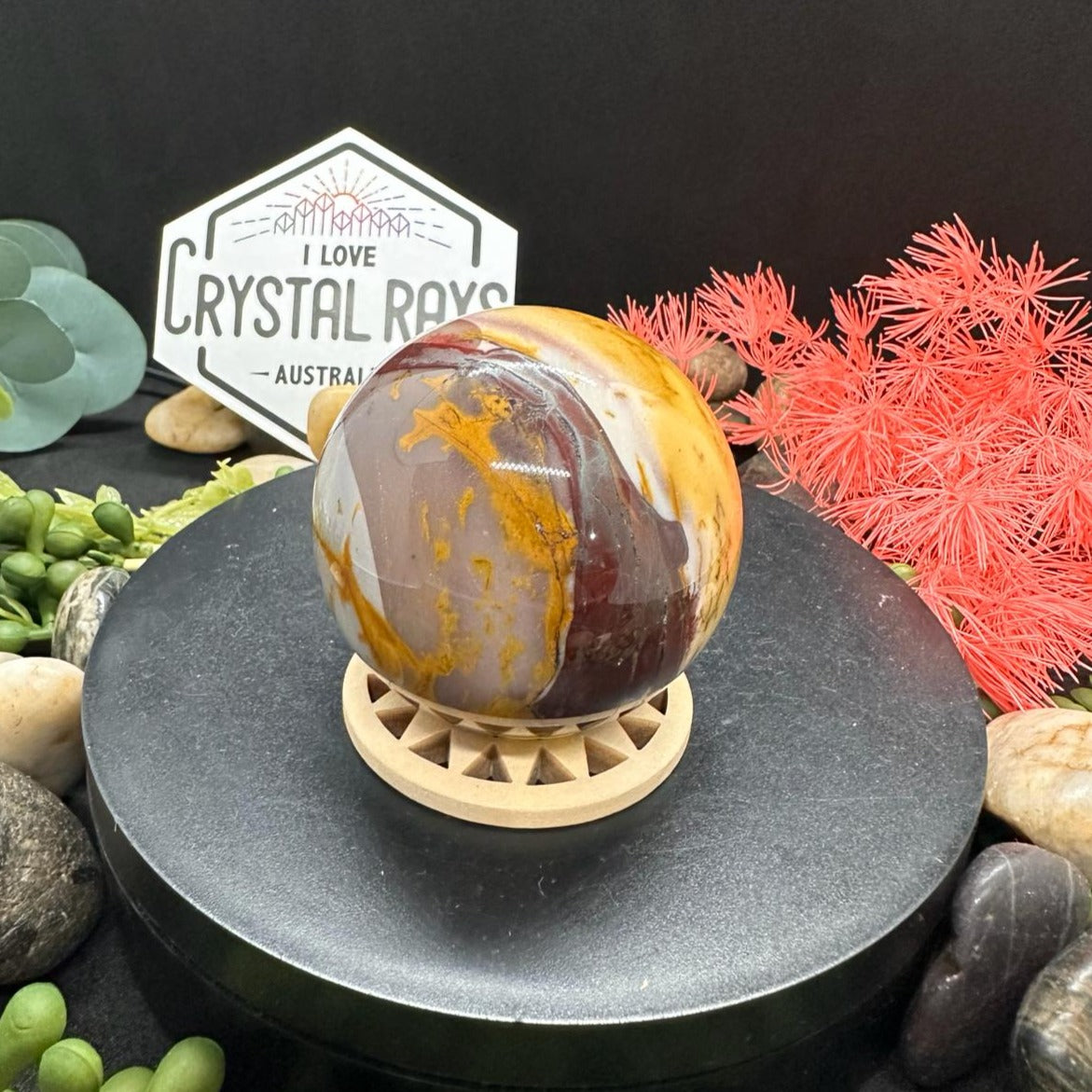 Mookaite Jasper Sphere 252g