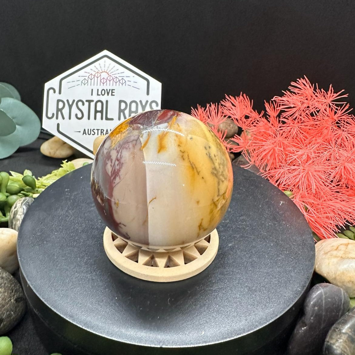 Mookaite Jasper Sphere 252g