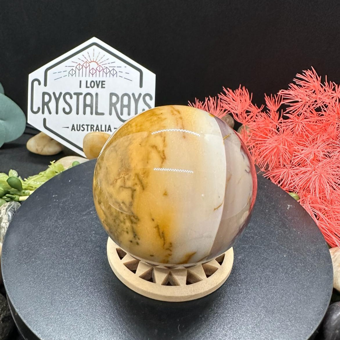 Mookaite Jasper Sphere 252g