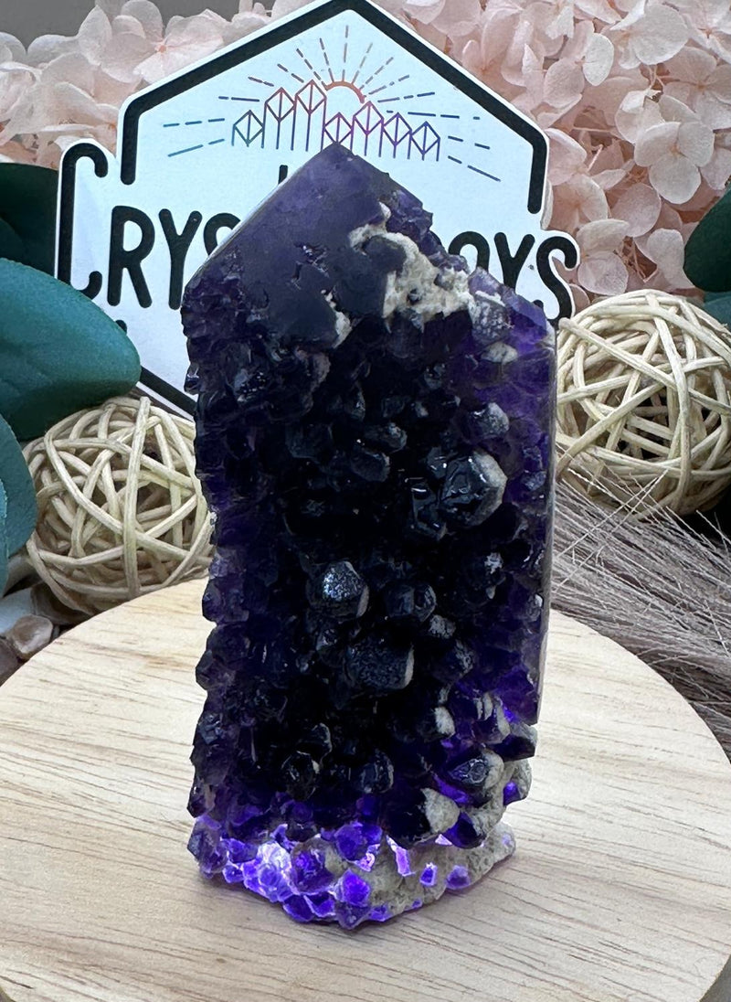 Amethyst Cluster Tower