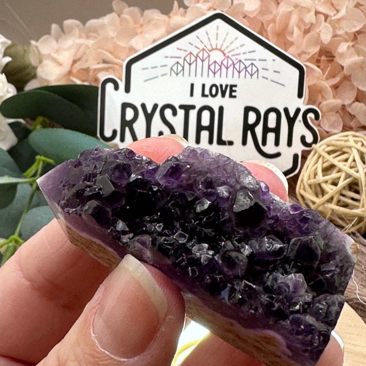 Amethyst cap