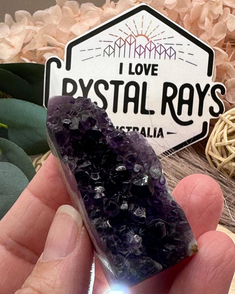 Amethyst cap