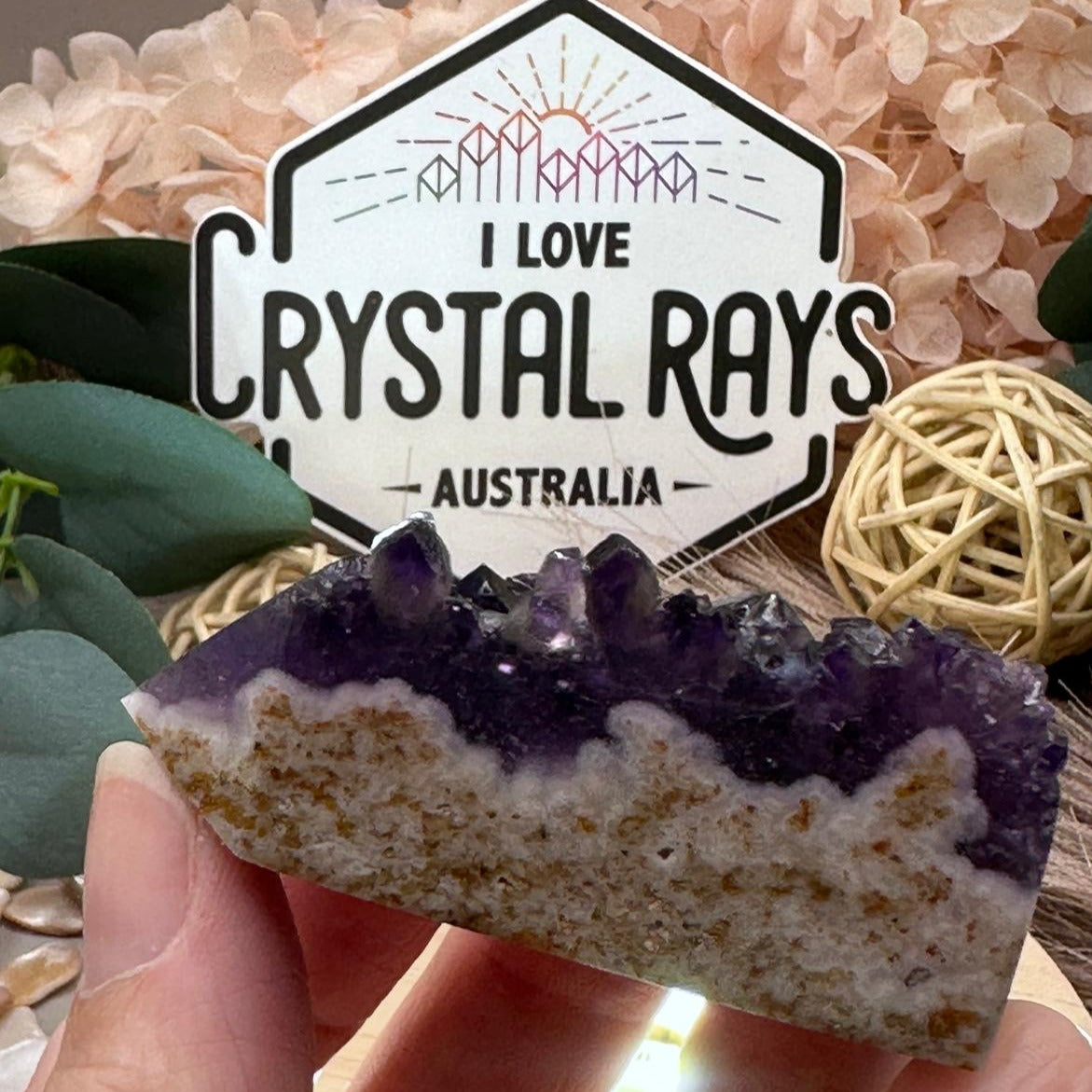 Amethyst cap