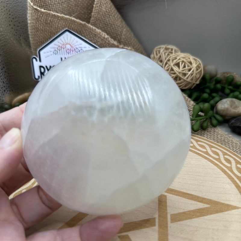 selenite bowl