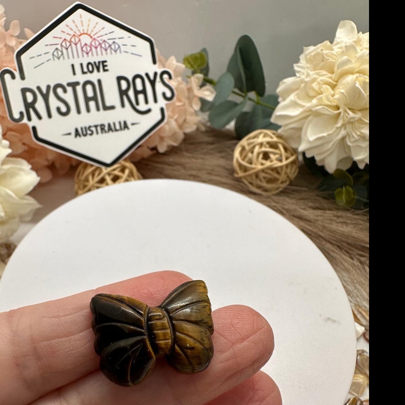 Tigers Eye Mini Butterfly