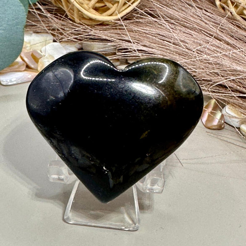 Blue Tigers Eye Heart