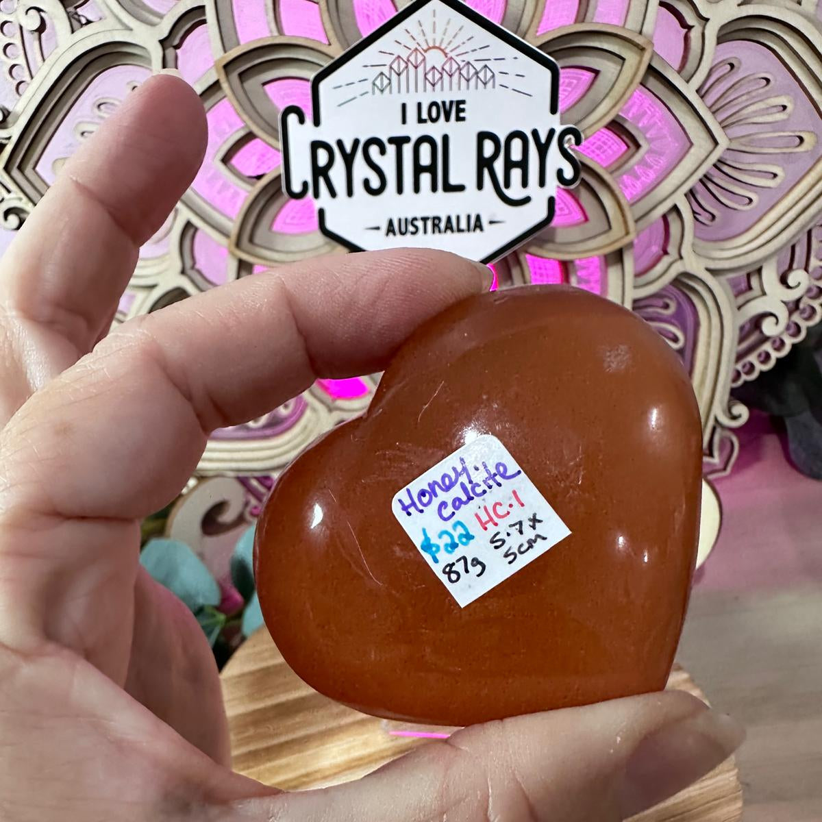Honey Calcite