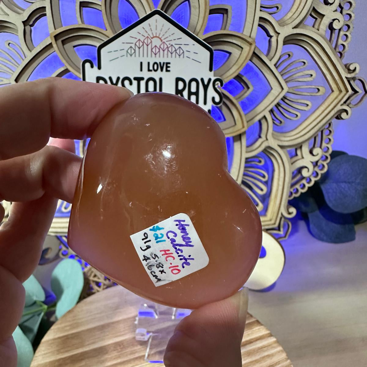 Honey Calcite