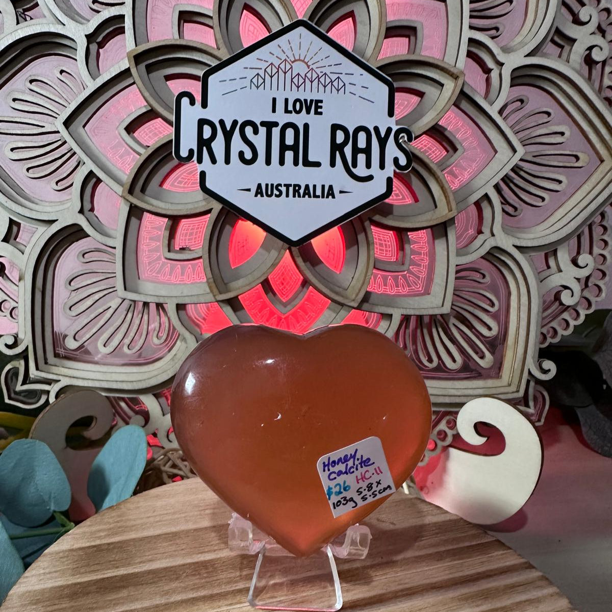 Honey Calcite