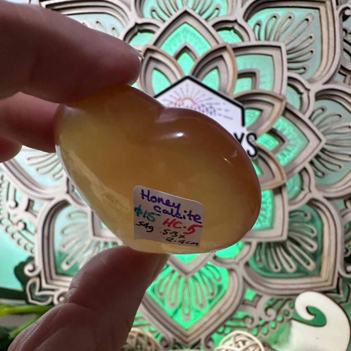 Honey Calcite 