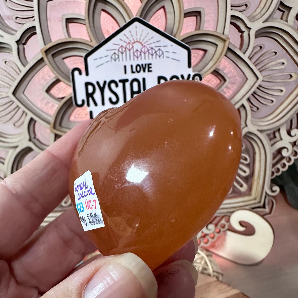 Honey Calcite