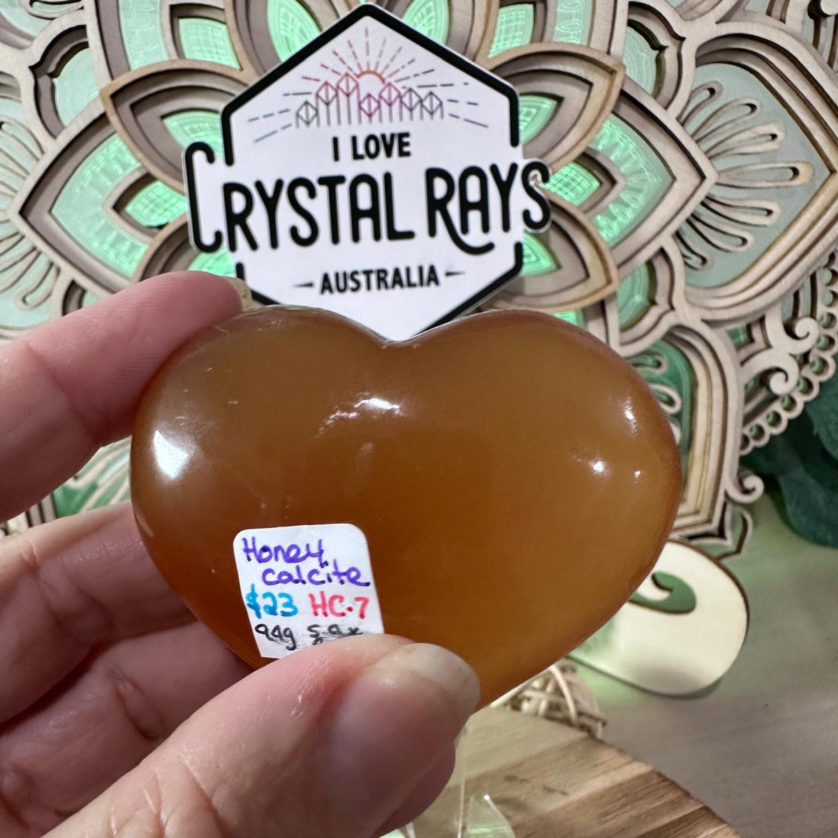 Honey Calcite