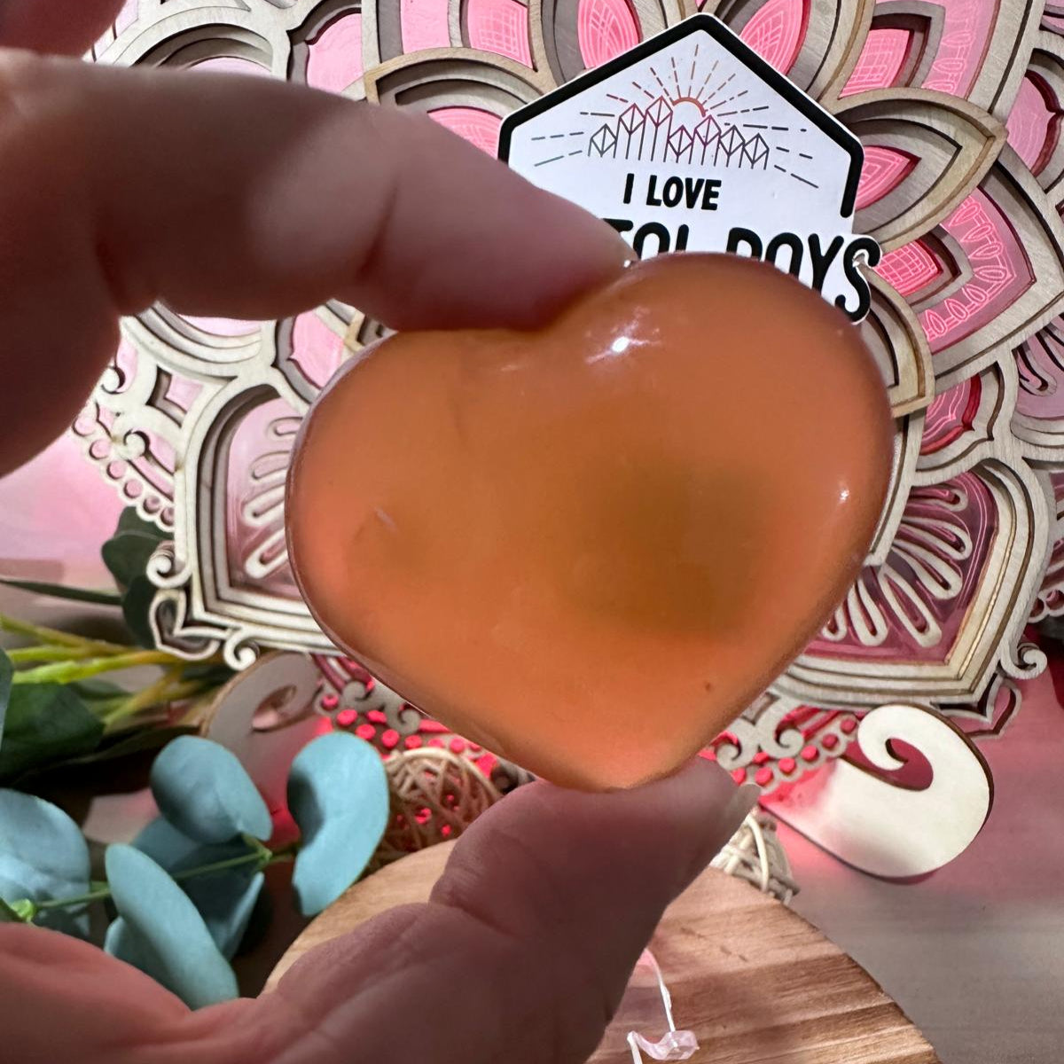 Honey Calcite