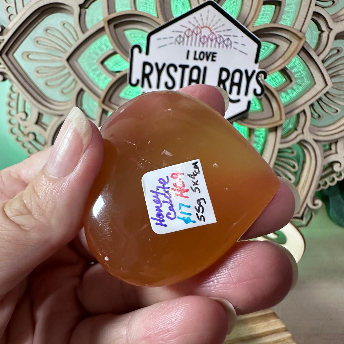 Honey Calcite