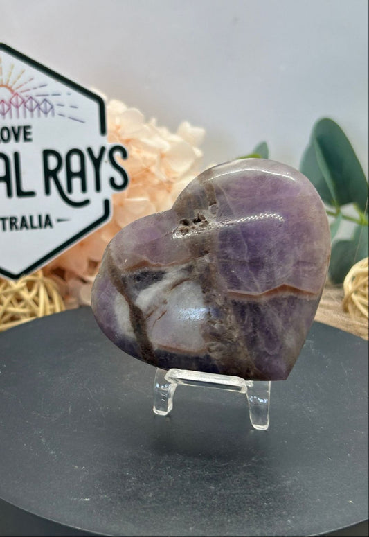 Dream Amethyst Heart