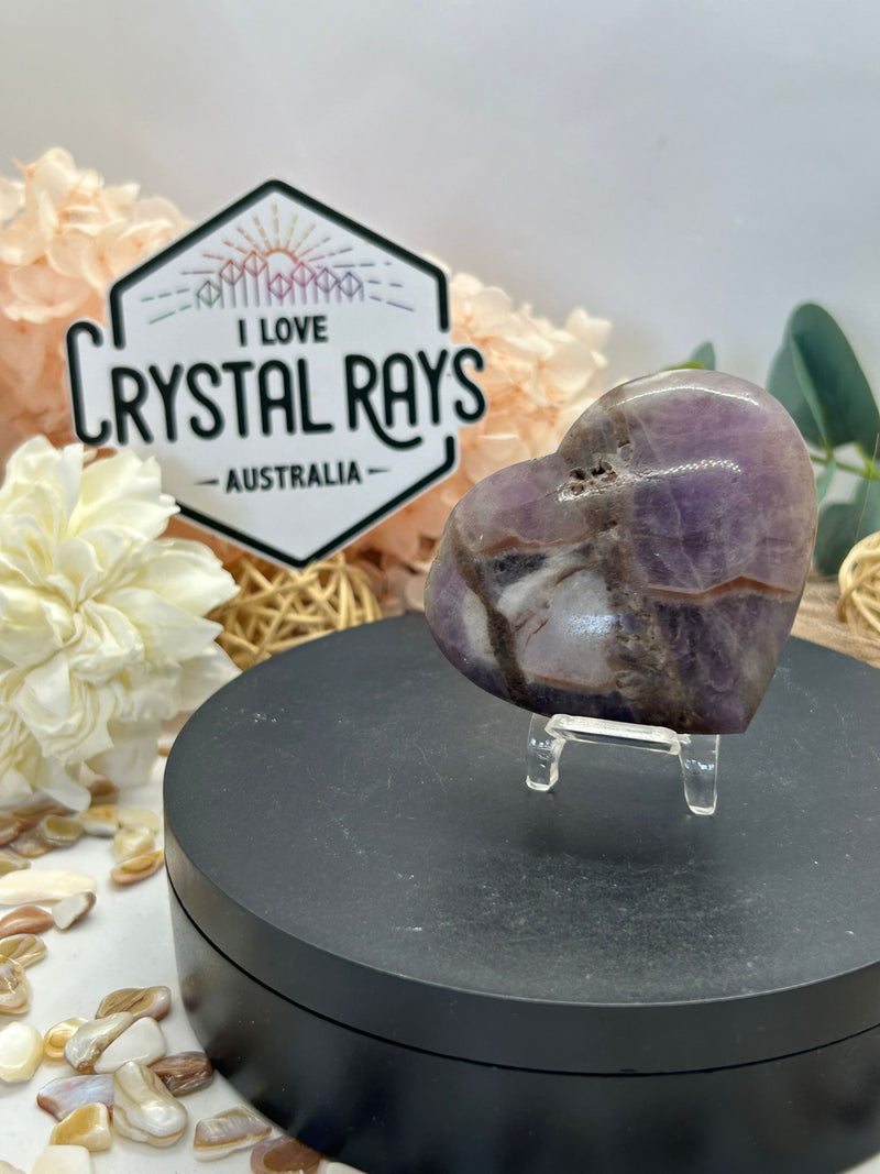 Dream Amethyst Heart