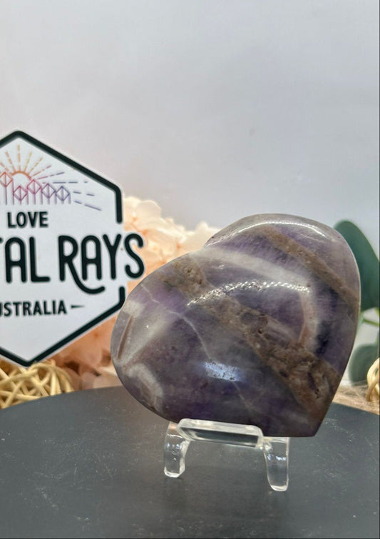 Dream Amethyst Heart