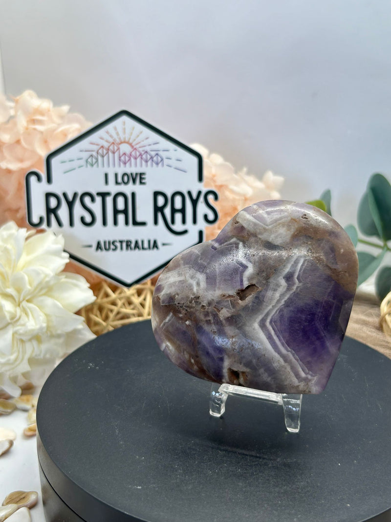 Dream Amethyst Heart