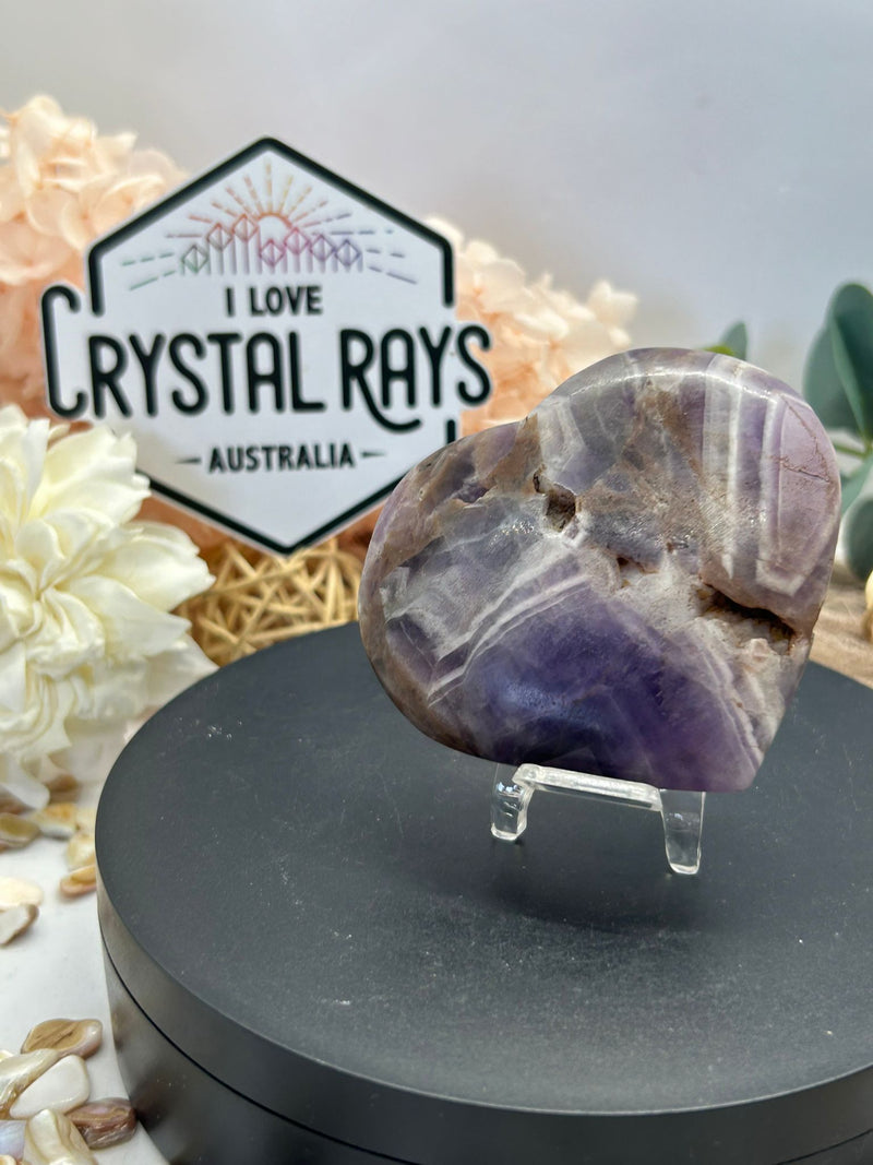 Dream Amethyst Heart