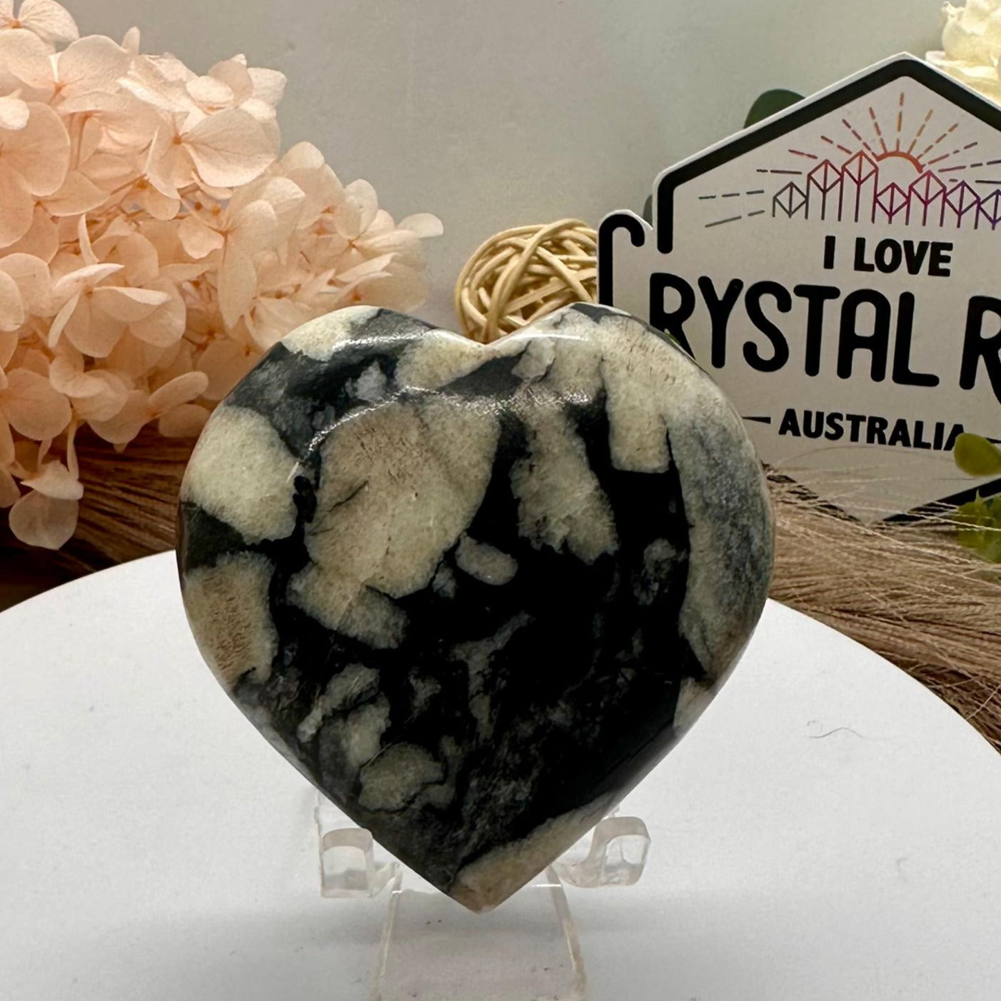 Shell Jasper Heart 102g