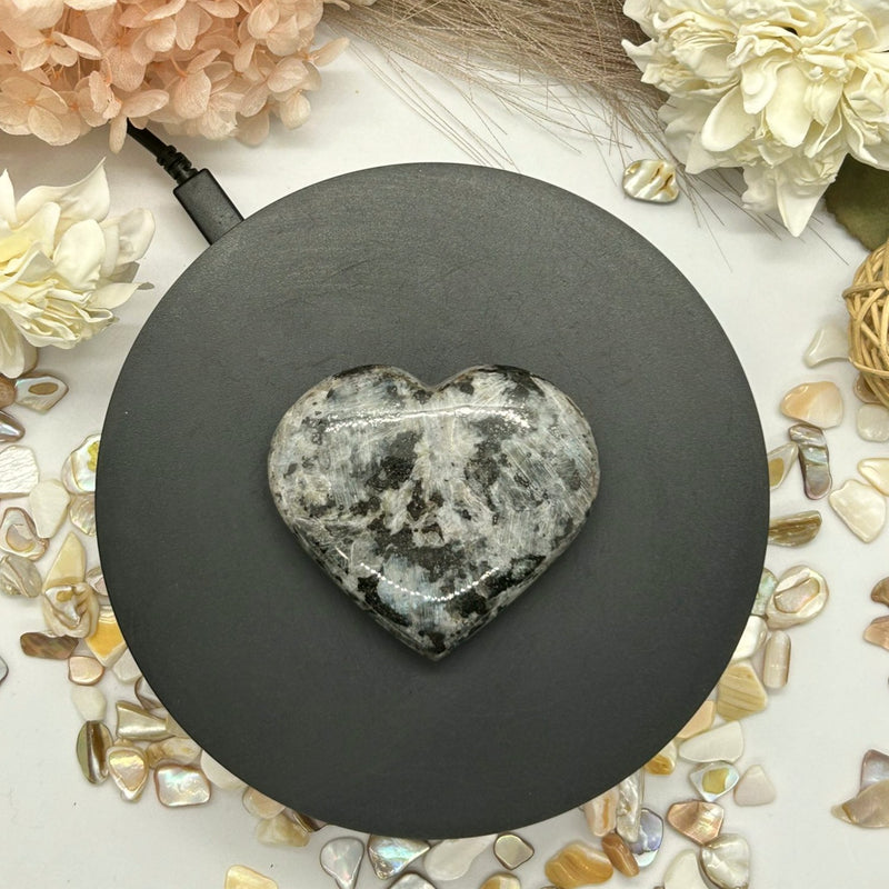 Larvikite Heart