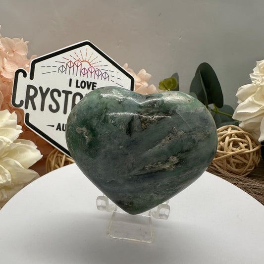 Nephrite Jade Heart