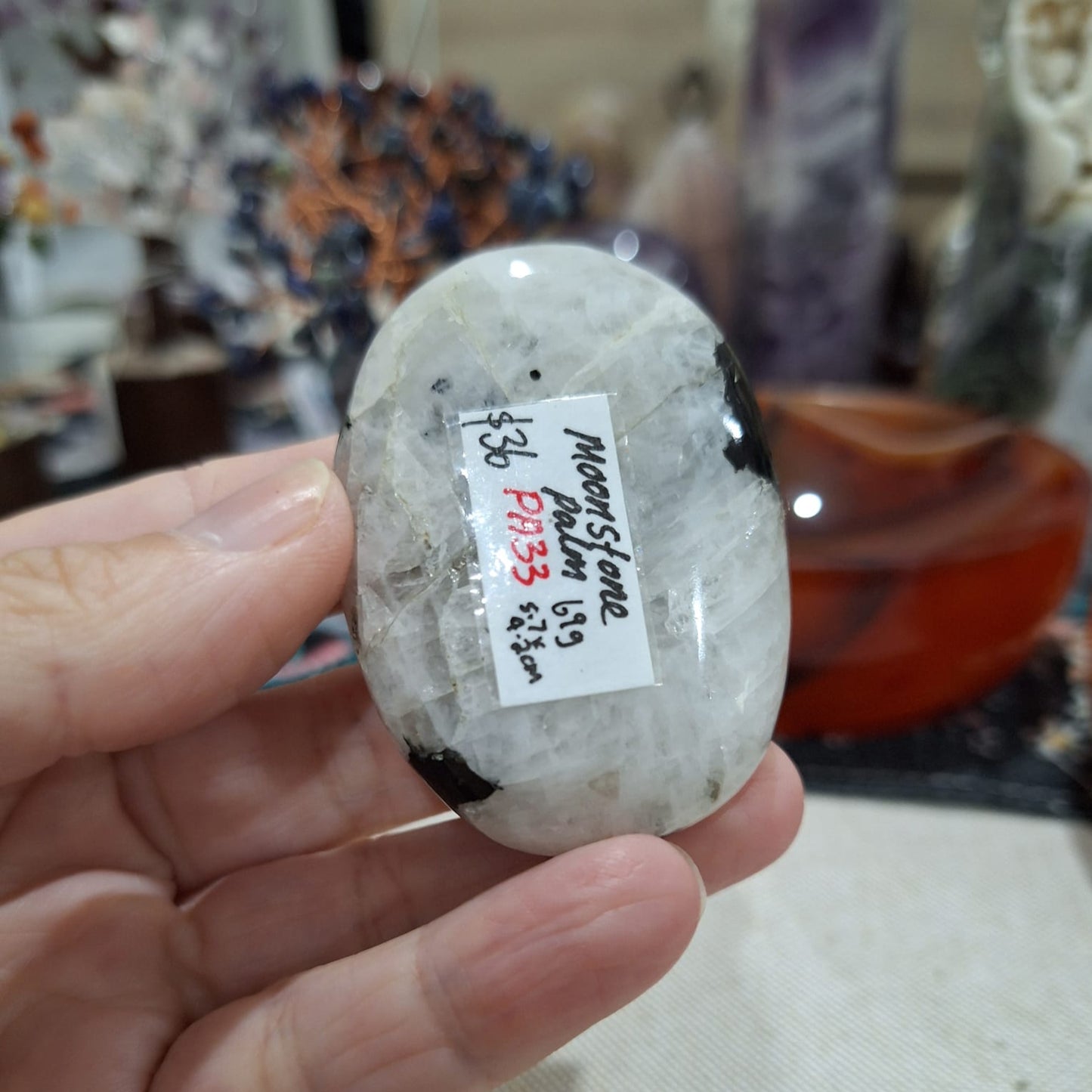 Rainbow Moonstone Palm