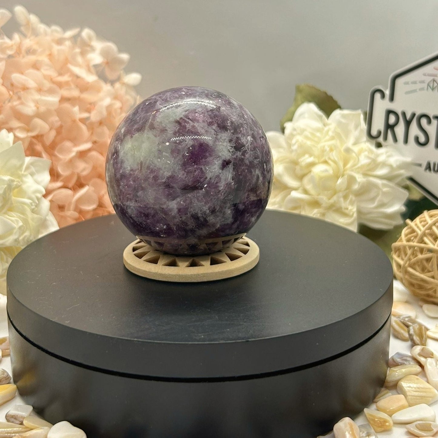 Purple Mica Sphere 313g