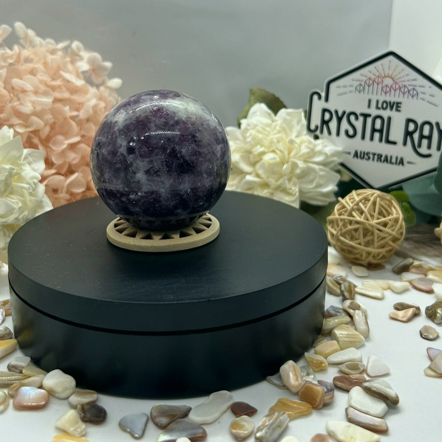 Purple Mica Sphere 313g