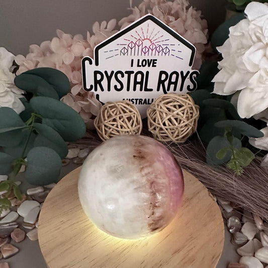 Pink Aragonite Sphere