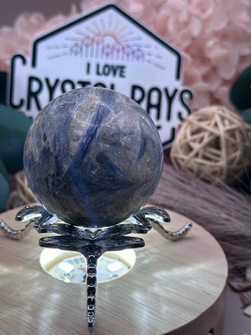 Blue Kyanite Sphere