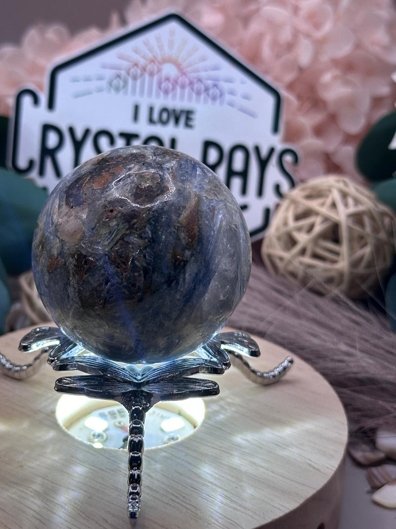 Blue Kyanite Sphere