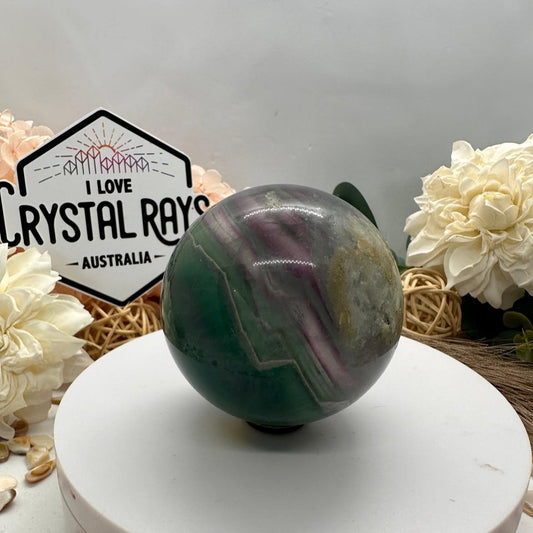 Fluorite Sphere 414g