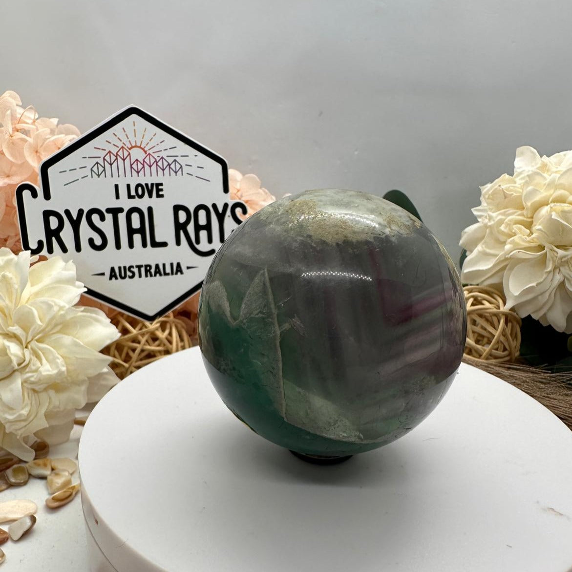 Fluorite Sphere 414g