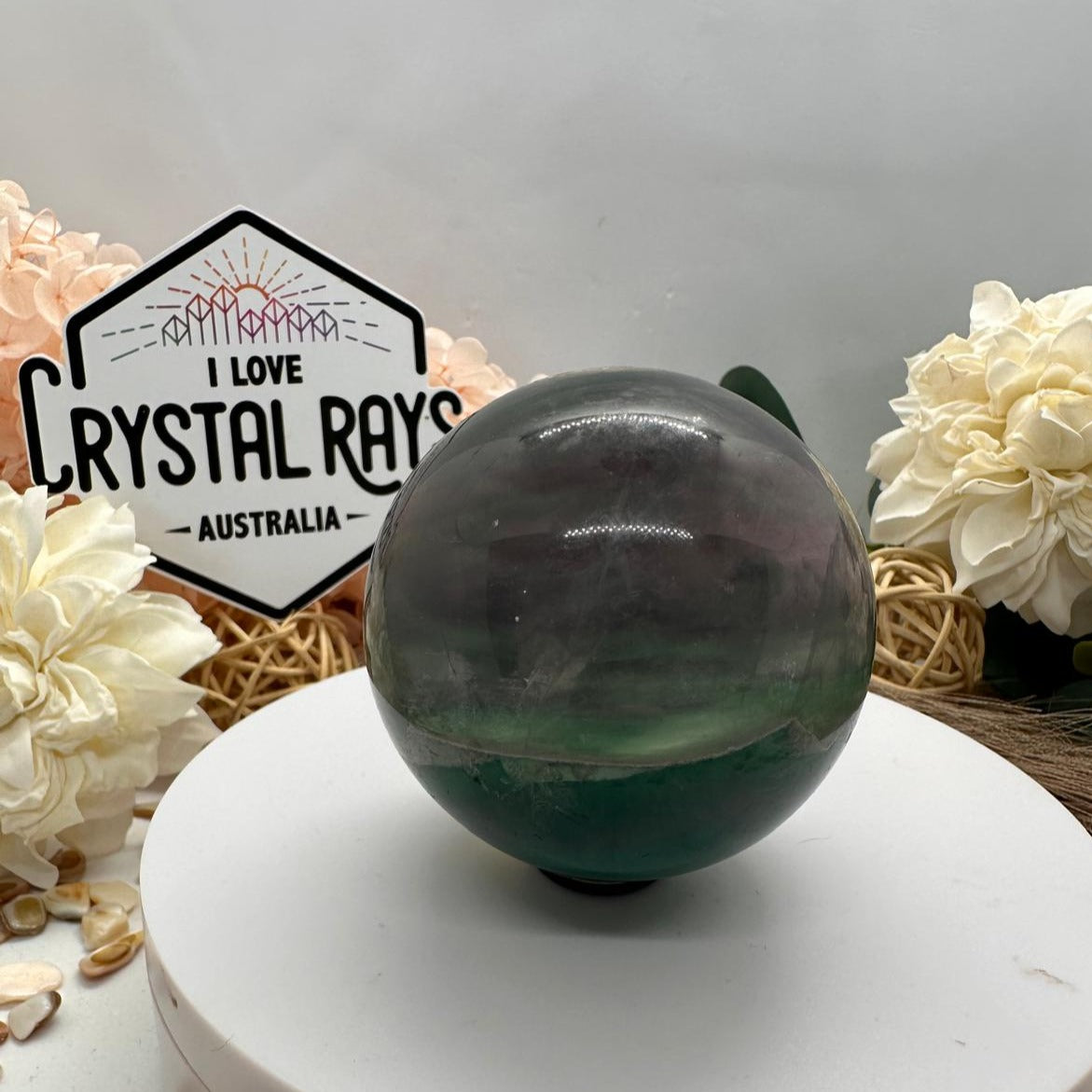 Fluorite Sphere 414g